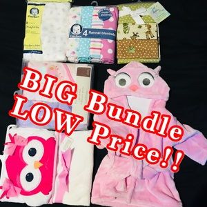 Baby Towels and Flannel Blankets